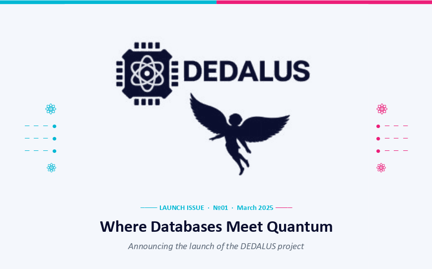 Newsletter –  “Where Databases Meet Quantum”